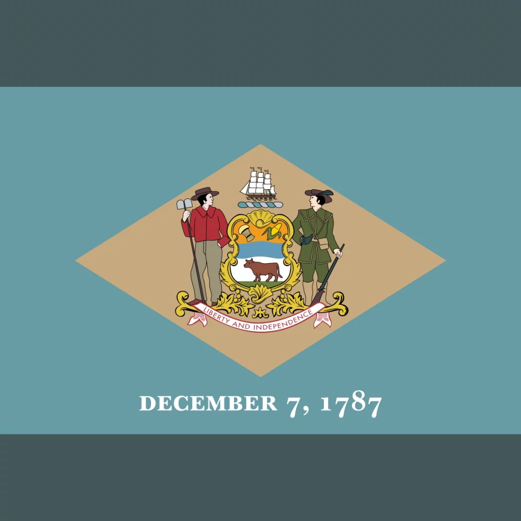 The Flag of Delaware